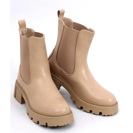 Botas Chelsea altas Rumer Caqui - Inello beige 1