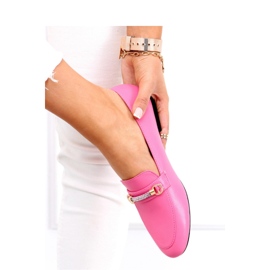Mocasines de mujer Gessa Fucsia - Inello rosado 3