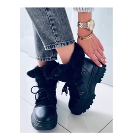 Jarl Black - Botas de nieve mujer Inello negro 3