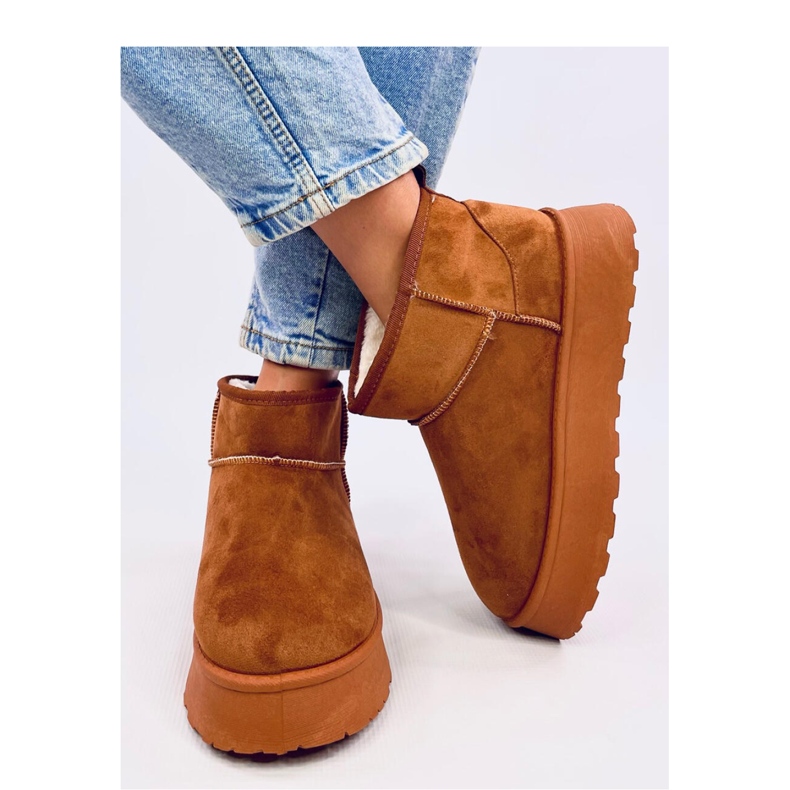 Rodmans Camel - Zapatos plataforma cortos Inello marrón 1