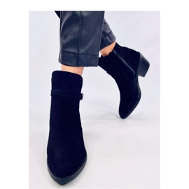 Cunnig Botas cowboy negras tacón bajo - Inello negro 2