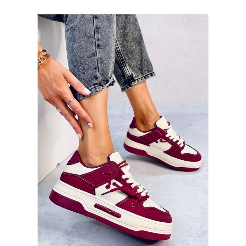 Clavell Deportivas suela alta Vino - Inello rojo 2 Clavell Deportivas suela alta Vino - Inello rojo 2