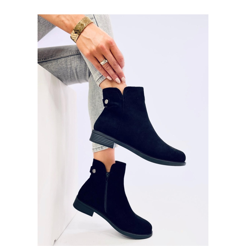 Botas Chelsea clásicas de mujer Beres Negro - Inello 2