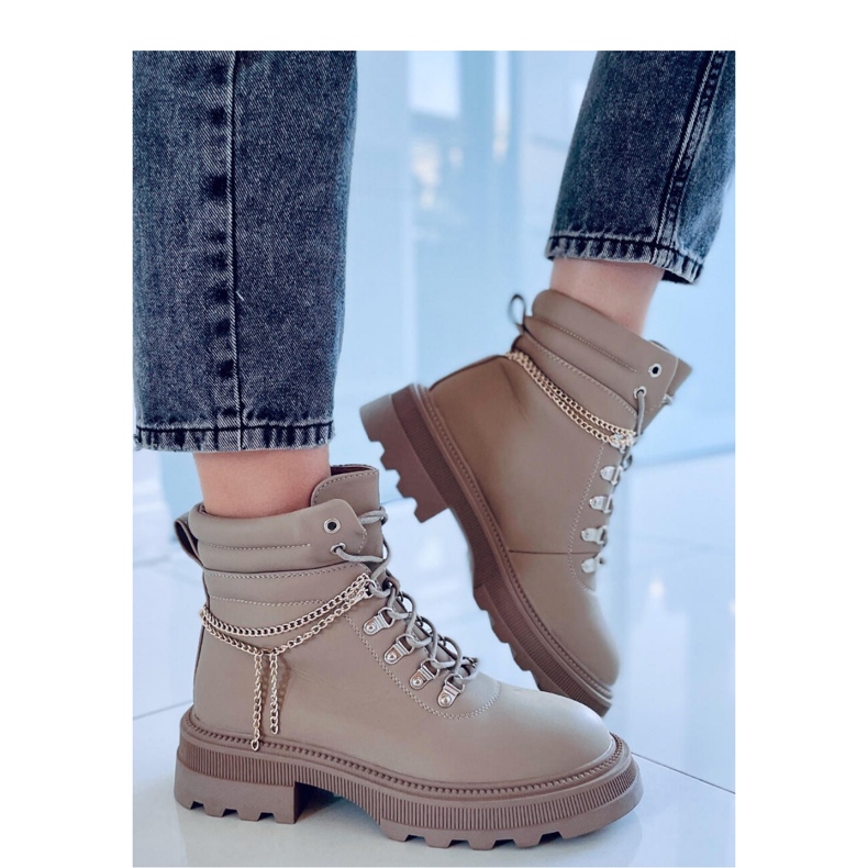 Botines Hudson Albaricoque - Inello beige 2