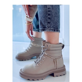 Botines Hudson Albaricoque - Inello beige 4
