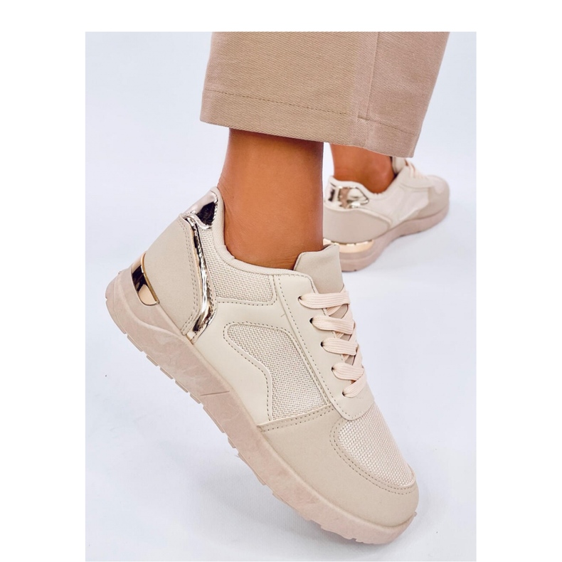 Deportivas ligeras de mujer Doleh Beige - Inello 1