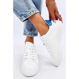 Zapatillas de mujer Minar Azul blanco 1