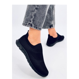 Zapatillas calcetín negras negro 1