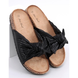 Sandalia Chanclas de Corcho Negro - 1