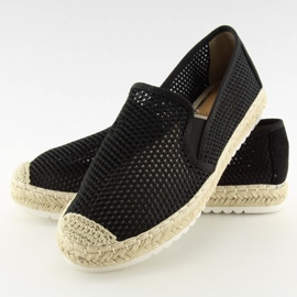 Alpargatas Mujer Negras 6602 Negro 2