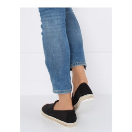 Alpargatas Mujer Negras 6602 Negro 3