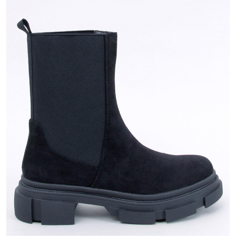 Magers Botas Chelsea altas negras negro 1