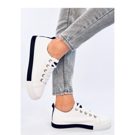Zapatillas de mujer Rounds BLANCO/NEGRO 3