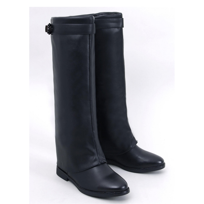 Annse Botas doble corte negras - Inello negro 1