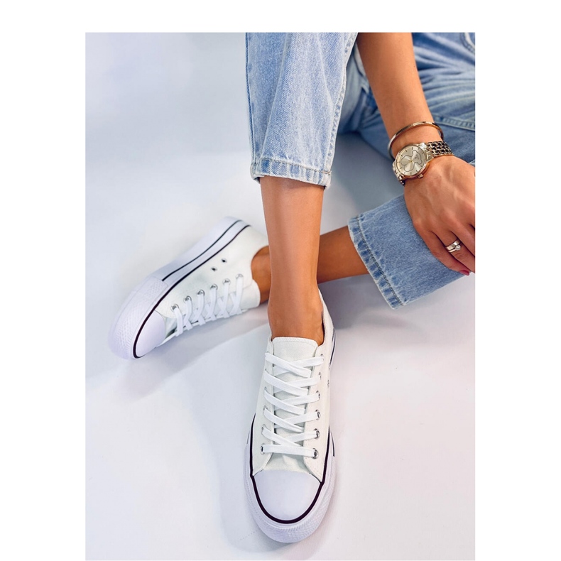 Deportivas clásicas de mujer Fargis Blanco - Inello 1 Deportivas clásicas de mujer Fargis Blanco - Inello 1