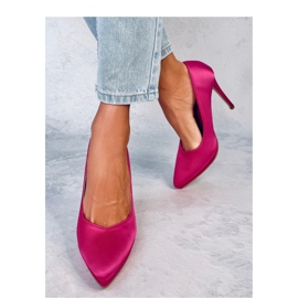 Salón stiletto fucsia rosado 2