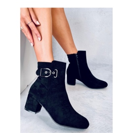 Lanne Botines tacón bajo negro - Inello 2