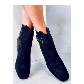 Lanne Botines tacón bajo negro - Inello 3