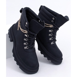Botas de trampero negras negro 1