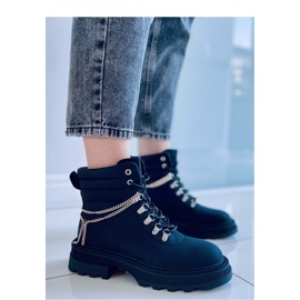 Botas de trampero negras negro 2
