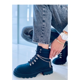 Botas de trampero negras negro 4