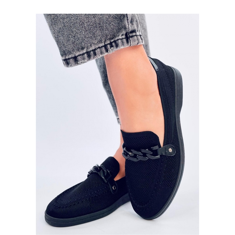 Mocasines negros calados 1 Mocasines negros calados 1