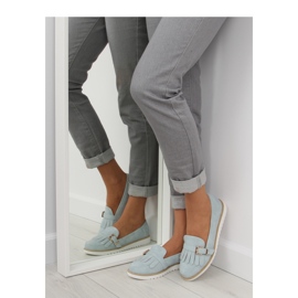 Mocasines azules de mujer 2