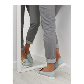 Mocasines azules de mujer 3