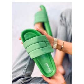 Chanclas nailon verde 1