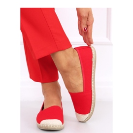 Alpargatas de mujer Rojo 1