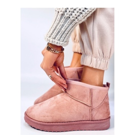 Botas de nieve cortas Emus Leav Rosa - Inello rosado 3