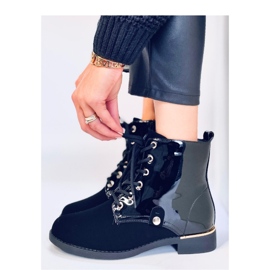 Botines cordones Ninas negro - Inello 3