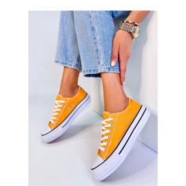 Zapatillas clásicas de mujer amarillas amarillo 1