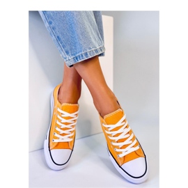 Zapatillas clásicas de mujer amarillas amarillo 2