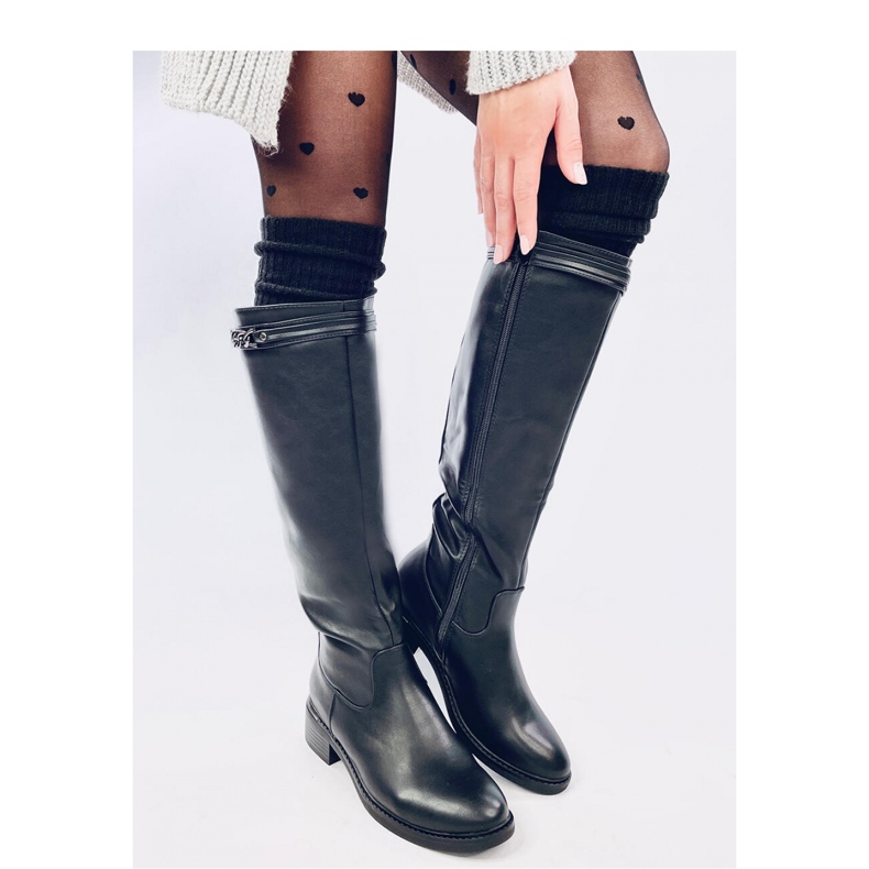 Botas clásicas negras de mujer negro 2 Botas clásicas negras de mujer negro 2