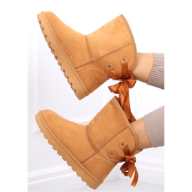 Botas de nieve Emus con lazos Stella Camel - Inello marrón 2