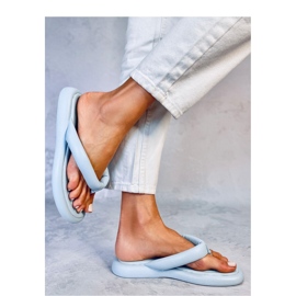 Chanclas de mujer azules 2