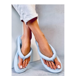 Chanclas de mujer azules 3