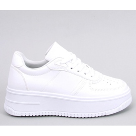 Zapatillas blancas de mujer. blanco 1