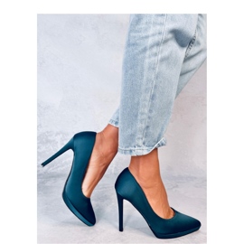Zapatos de tacón de aguja verdes 3
