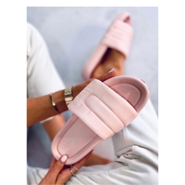Chanclas de nailon rosa rosado 2