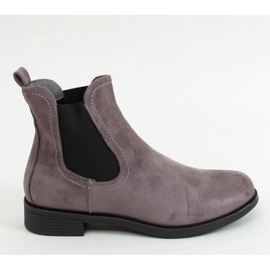 Botas Chelsea clásicas de mujer grises MR-9 Gris - Inello 4
