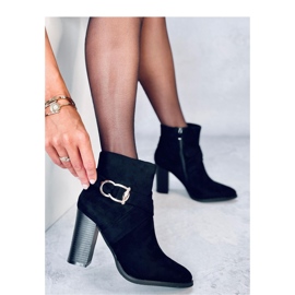Botines tacón Janisa negro - Inello 2