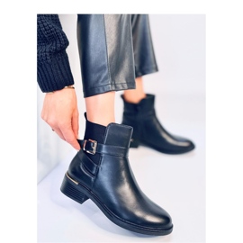 Botas Chelsea clásicas con hebilla Cowans Negro - Inello 4