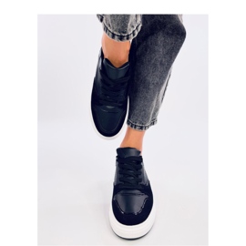 Restante Deportivas suela alta negras - Inello negro 4