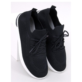 Deportivas calcetín negro 4
