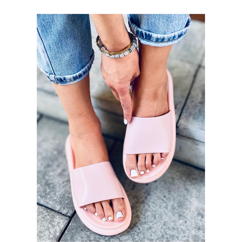Sandalia chanclas de mujer Arista Rosa - Inello rosado 2
