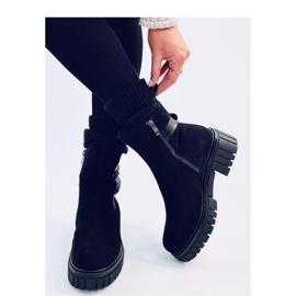 Botas plataforma Errol negras - Inello negro 3