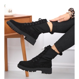 Botas militares con parte superior tipo calcetín Nevada Negro - Inello 2