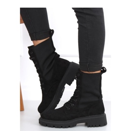 Botas militares con parte superior tipo calcetín Nevada Negro - Inello 3